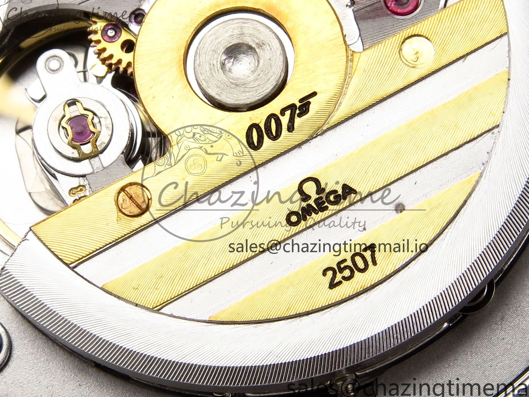 0409 HighQuality Seamaster Diver 300M OMF 1:1 Best Edition Blue Red Ceramic White Dial on SS Bracelet A 7705